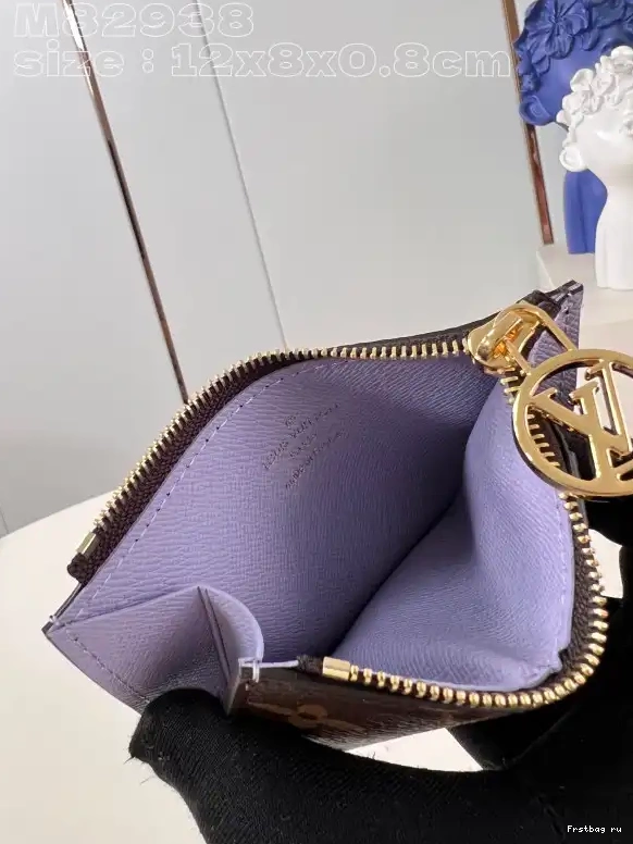 First bag ru LOUIS Romy VUITTON Card Holder-12*8*0.8cm 0705